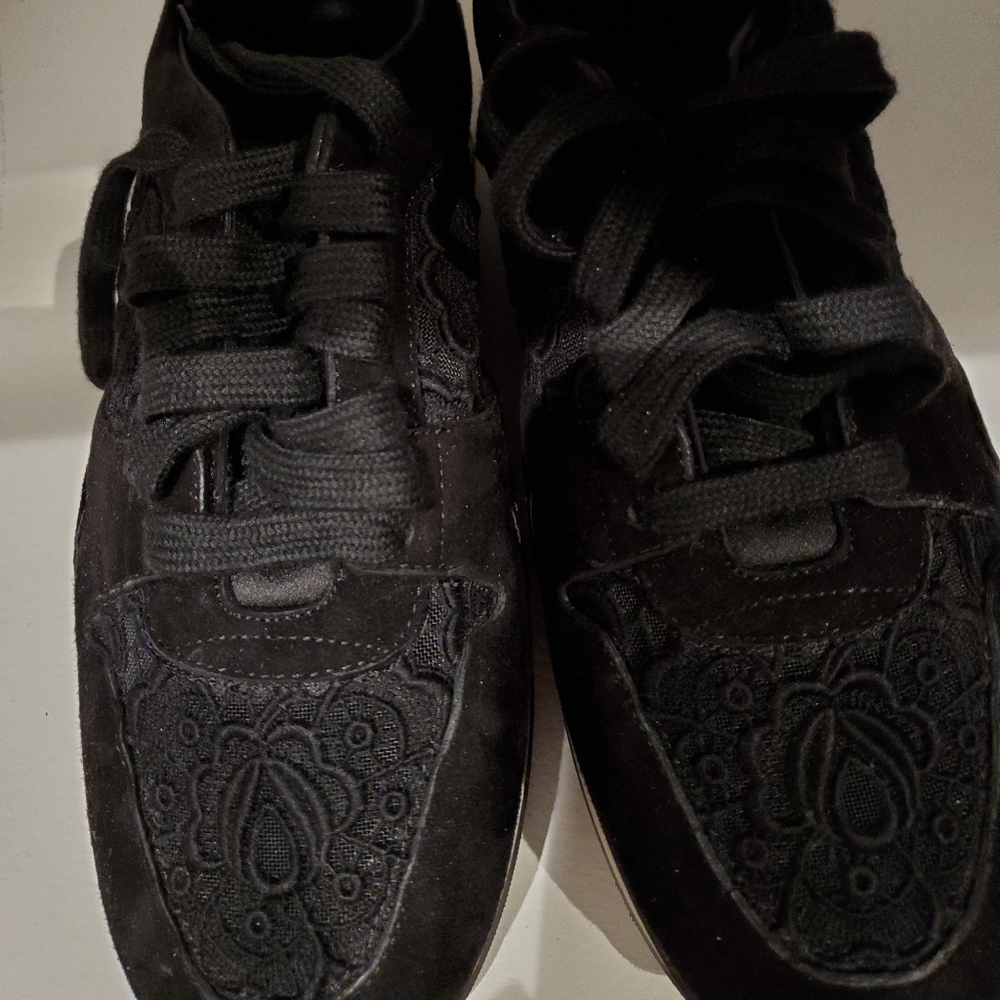 Burberry suede sneakers